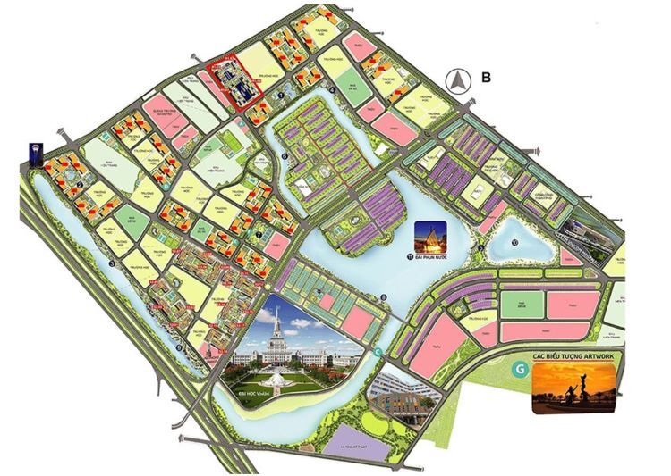 Mặt Bằng Biệt Thự Vinhomes Ocean Park- Quy Mô, Giá Bán