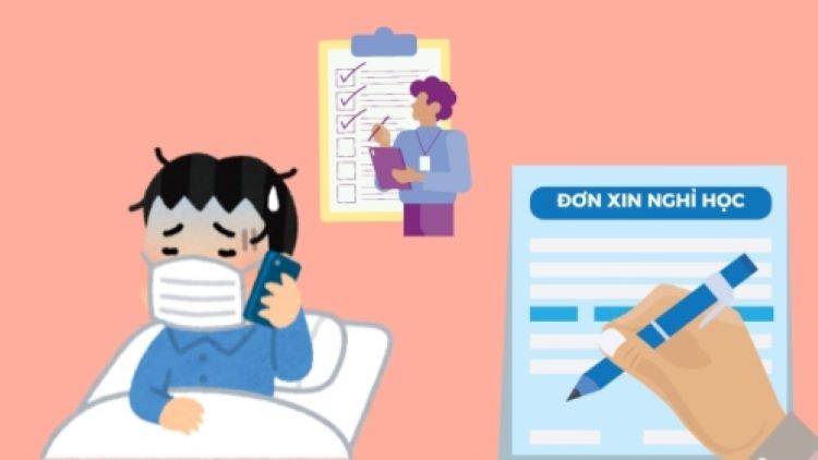 Đơn xin phép nghỉ học